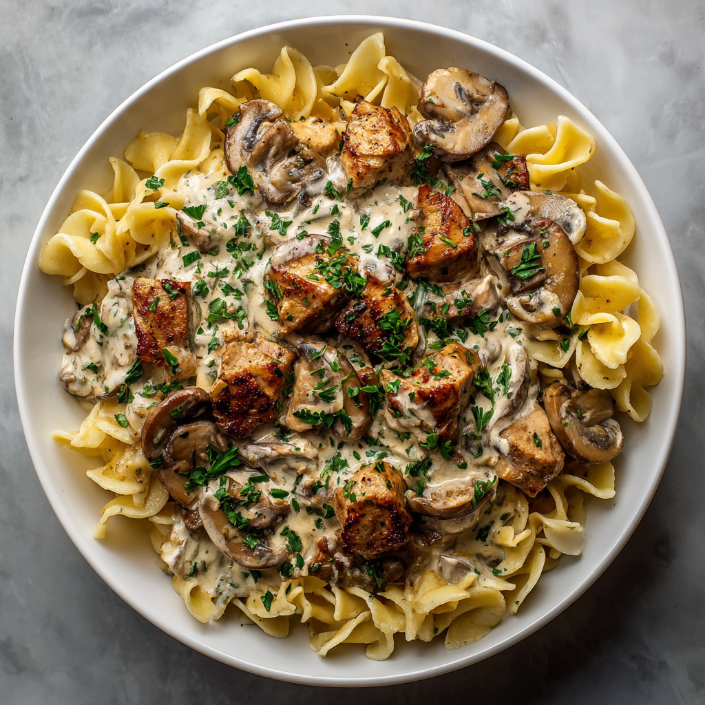 How to make Air Fryer Pork Stroganoff