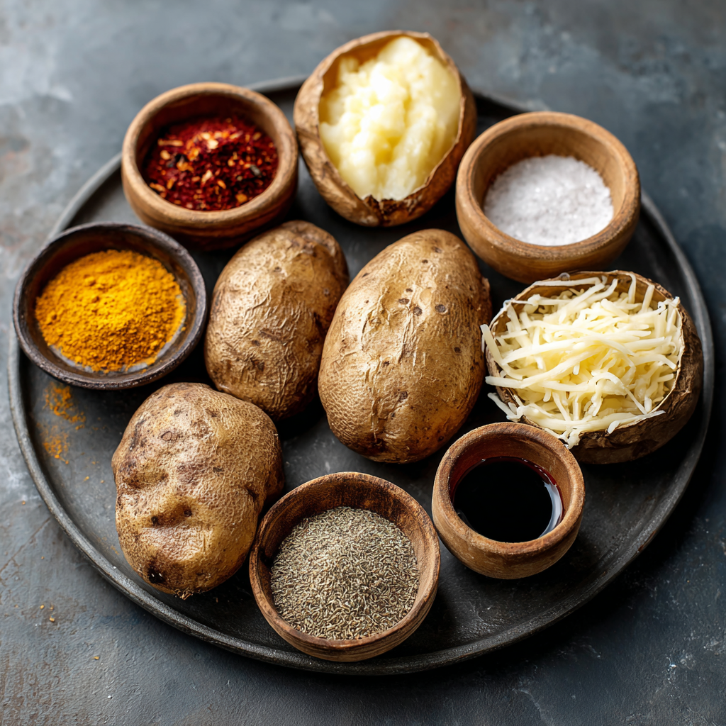 Air Fryer Baked Potato ingredients