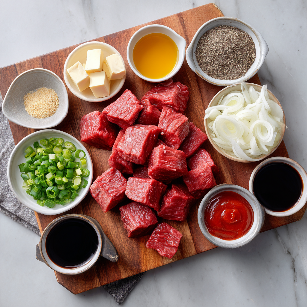 ingredients Air Fryer Steak Bites