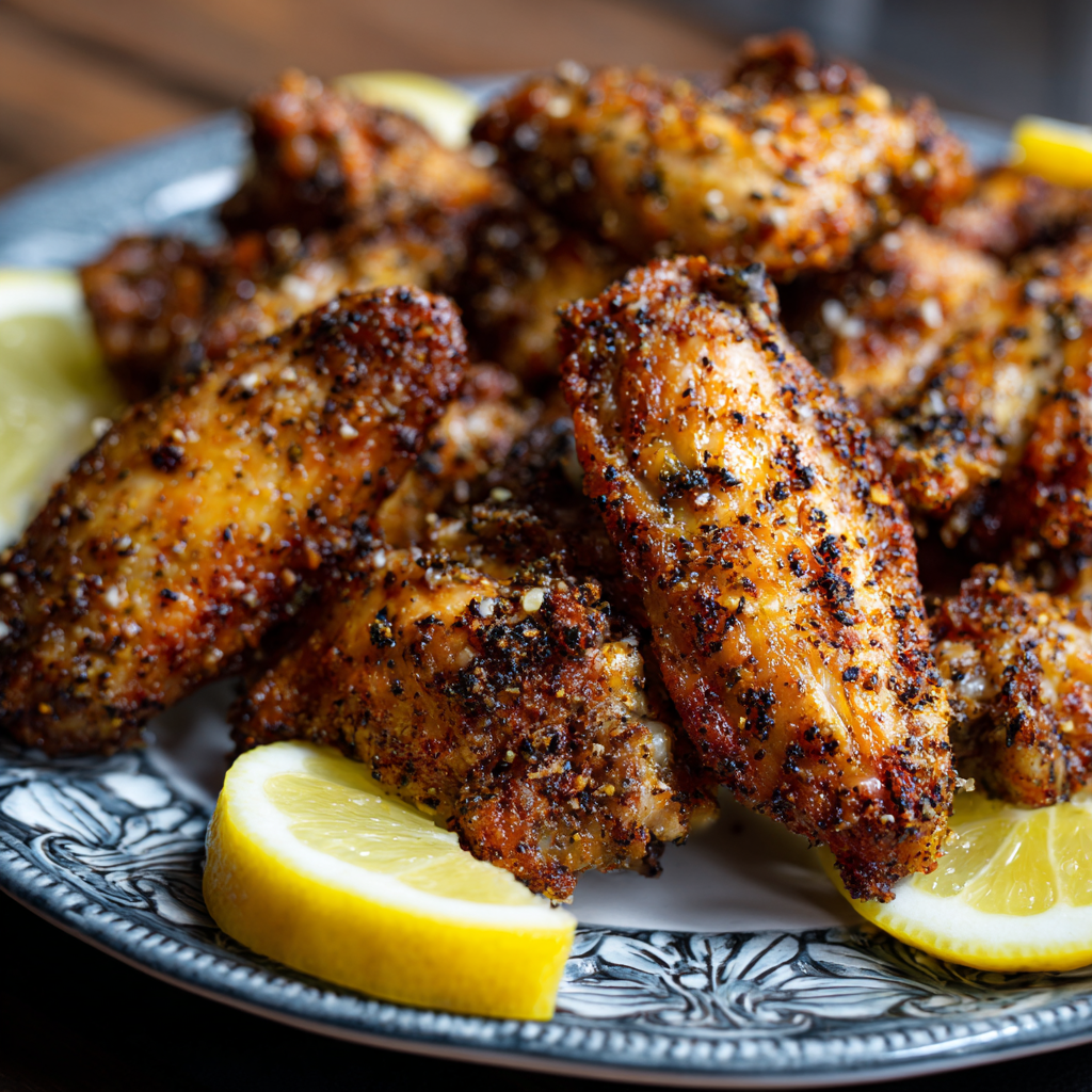 How to make Air Fryer Lemon Pepper Wet Wings