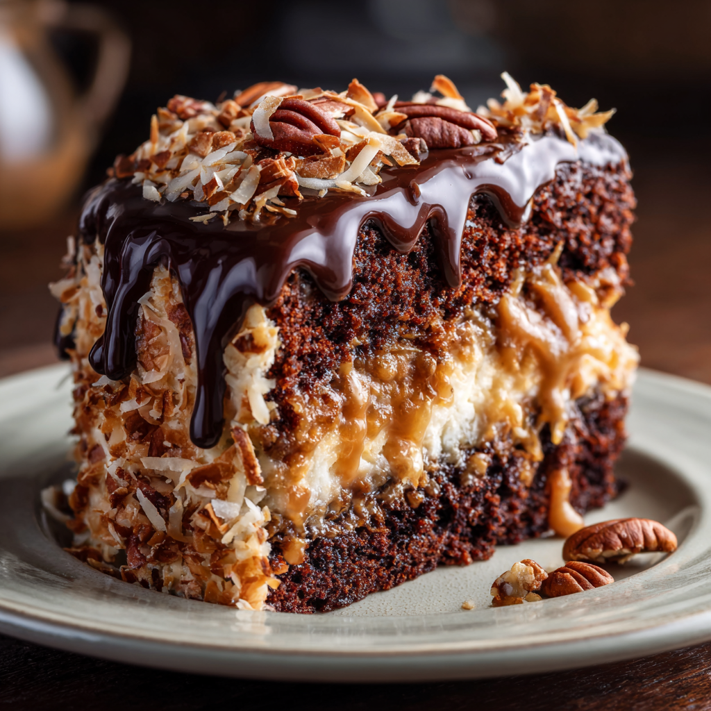 How to make Air Fryer German Chocolate Cake