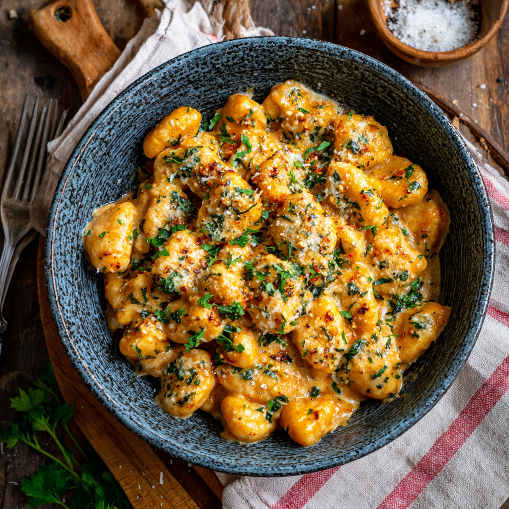 How to make Air Fryer Vegan Gnocchi