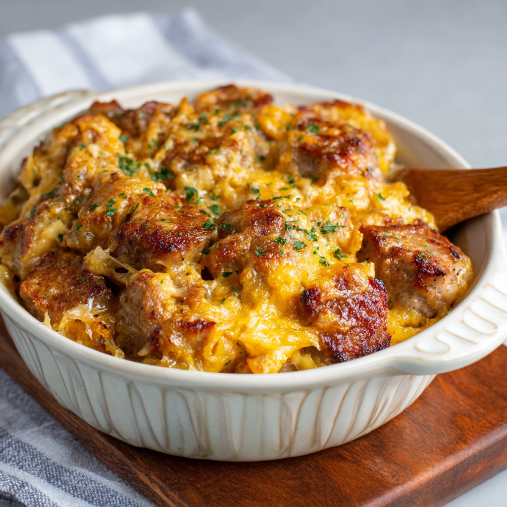 How to make Air Fryer Pork Chop Casserole