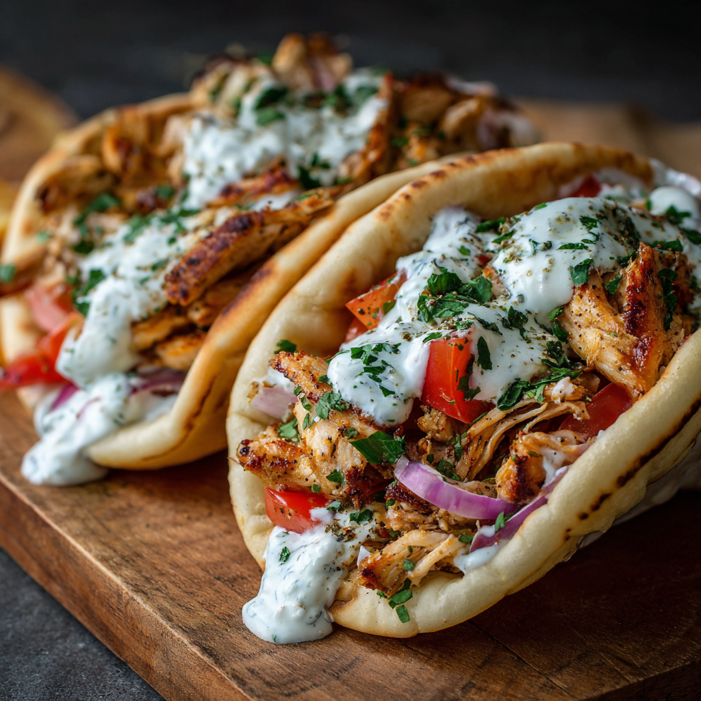 how to make Air Fryer Chicken Gyros
