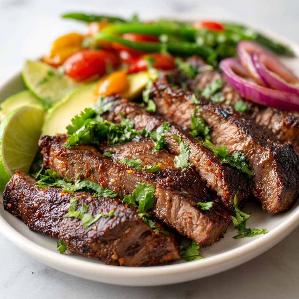 how to make Air Fryer Carne Asada