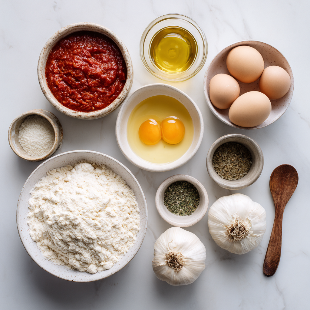 Air Fryer Neapolitan Pizza ingredients