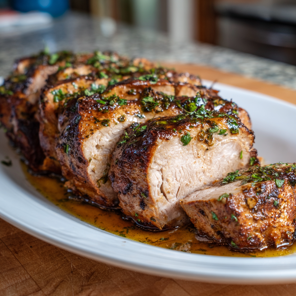 how to make Air Fryer Crockpot Pork Tenderloin