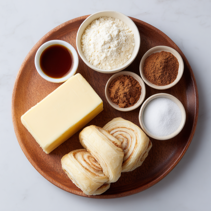 Air Fryer Croissant Cinnamon Rolls ingredients