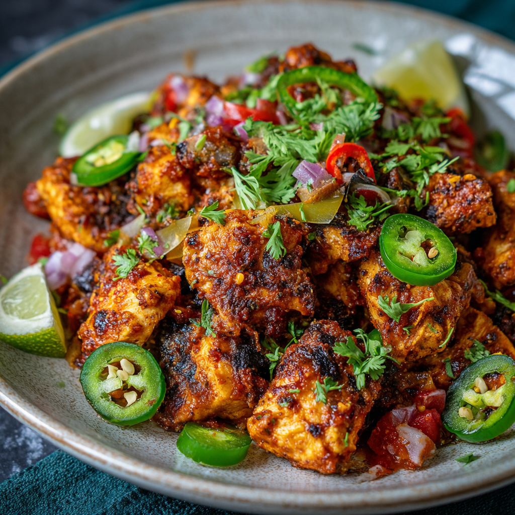 How to make Air Fryer Chili Chicken