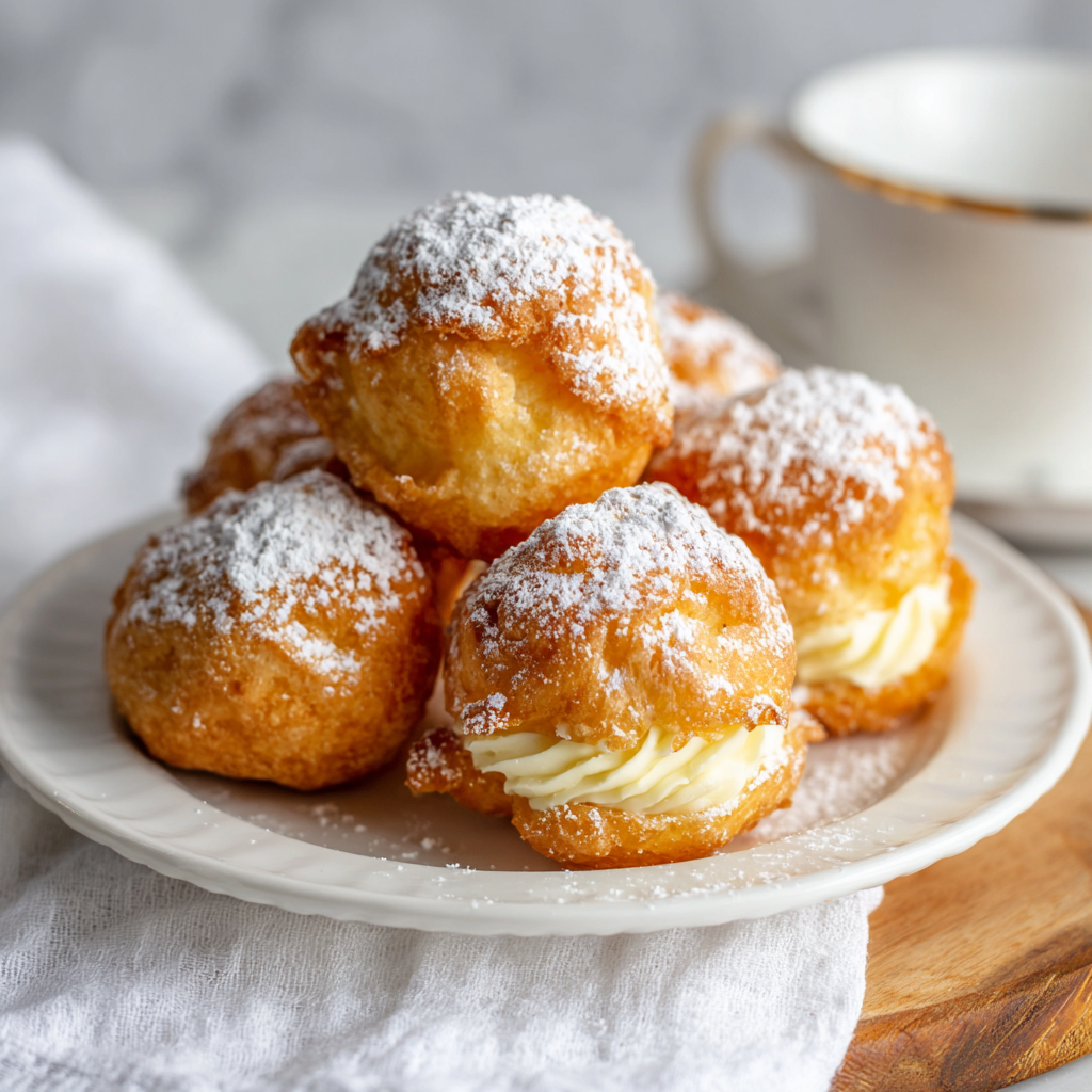 how to make Air Fryer Italian Zeppole