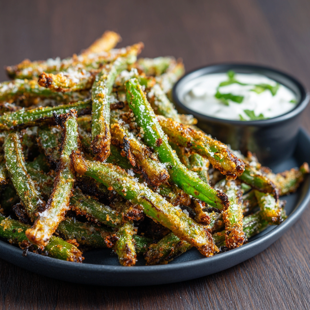 Air Fryer Green Bean Fries