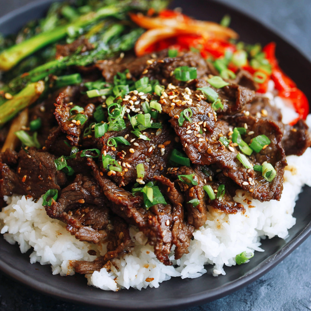 how to make Air Fryer Beef Bulgogi