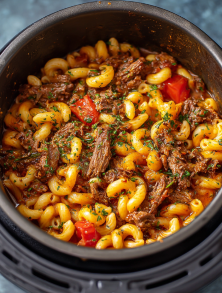 Air Fryer American Beef Goulash