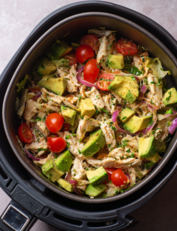 Air Fryer Avocado Chicken Salad
