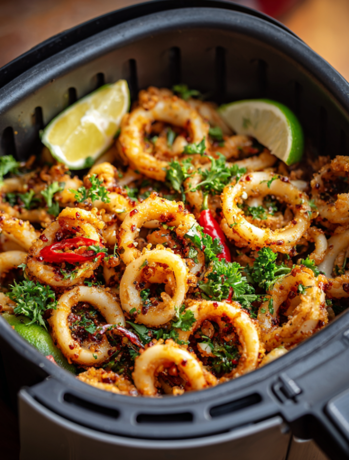 Air Fryer Bang Bang Squid