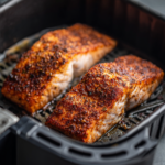 Air Fryer Blackened Salmon