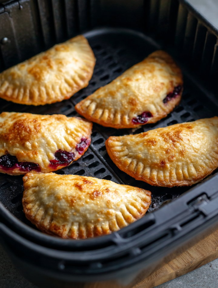Air Fryer Blueberry Cream Cheese Hand Pies