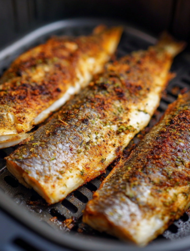 Air Fryer Branzino Fillets