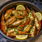 Air Fryer Butter Garlic Crab Claws