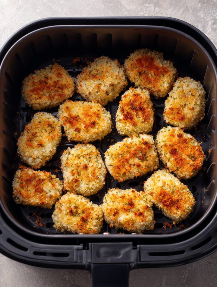 Air Fryer Chickpea Nuggets