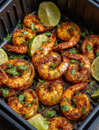 Air Fryer Chile Lime Shrimp