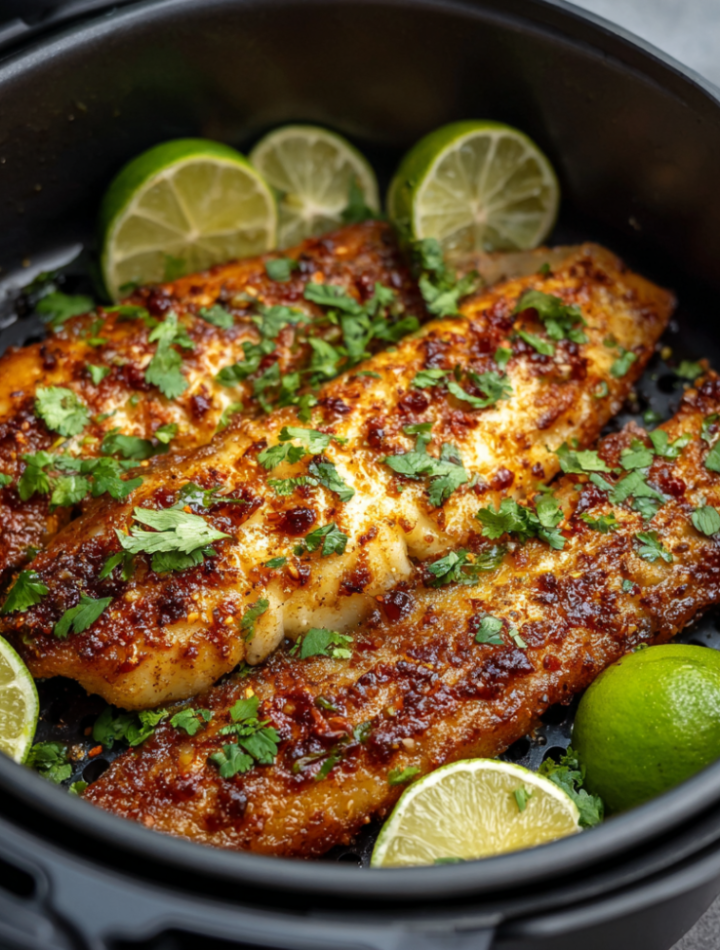 Air Fryer Chili Lime Basa