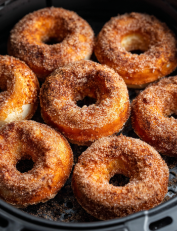 Air Fryer Cinnamon Sugar Donuts