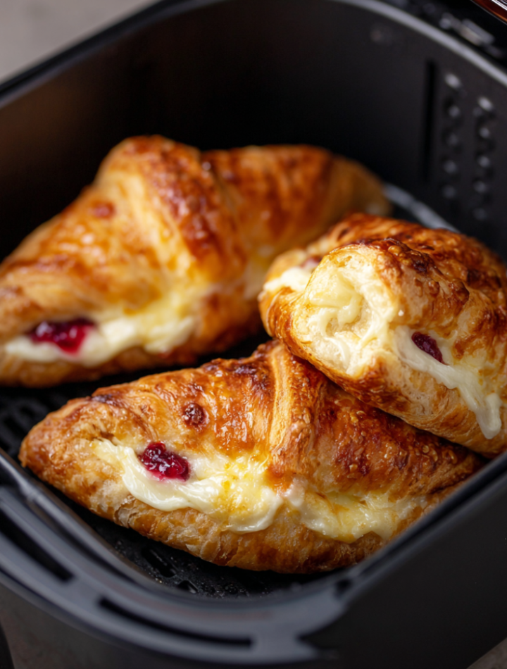Air Fryer Cream Cheese Danish