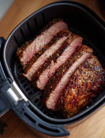 Air Fryer Creamy Tuscan Steak