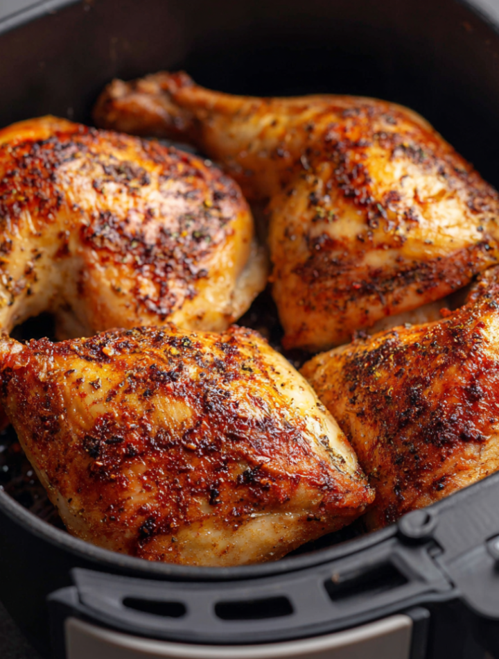 Air Fryer Five Spice Roast Chicken