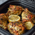Air Fryer Greek Lemon Oregano Chicken