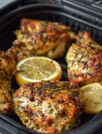 Air Fryer Greek Lemon Oregano Chicken
