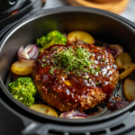 Air Fryer Japanese Hamburg Steak