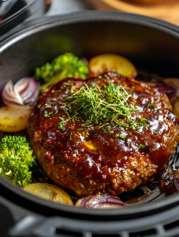 Air Fryer Japanese Hamburg Steak