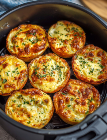 Air Fryer Keto Mini Quiches