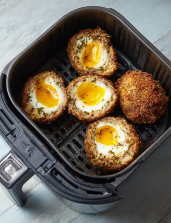 Air Fryer Keto Scotch Eggs