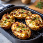Air Fryer Loaded Shepherd’s Pie Potato Skins