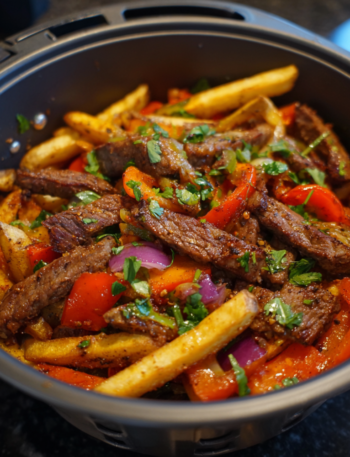 Air Fryer Lomo Saltado