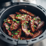 Air Fryer Mongolian Beef Steak Strips