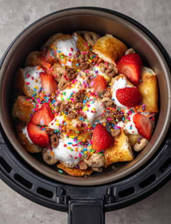 Air Fryer Pancake Cereal