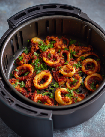 Air Fryer Paprika Squid