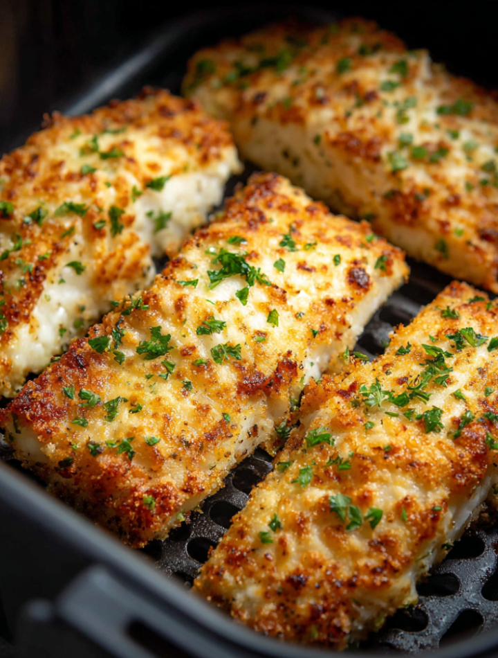 Air Fryer Parmesan Fish