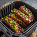 Air Fryer Pineapple Teriyaki Ribs