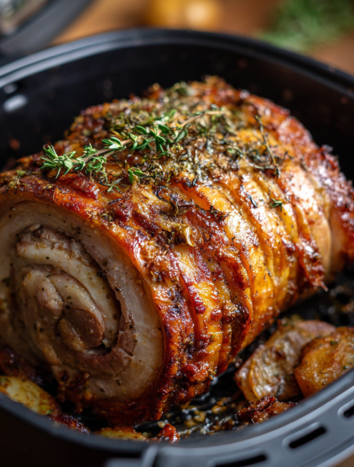 Air Fryer Porchetta