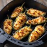 Air Fryer Queso Stuffed Jalapeños