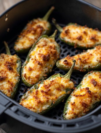 Air Fryer Queso Stuffed Jalapeños
