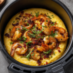 Air Fryer Seafood Polenta