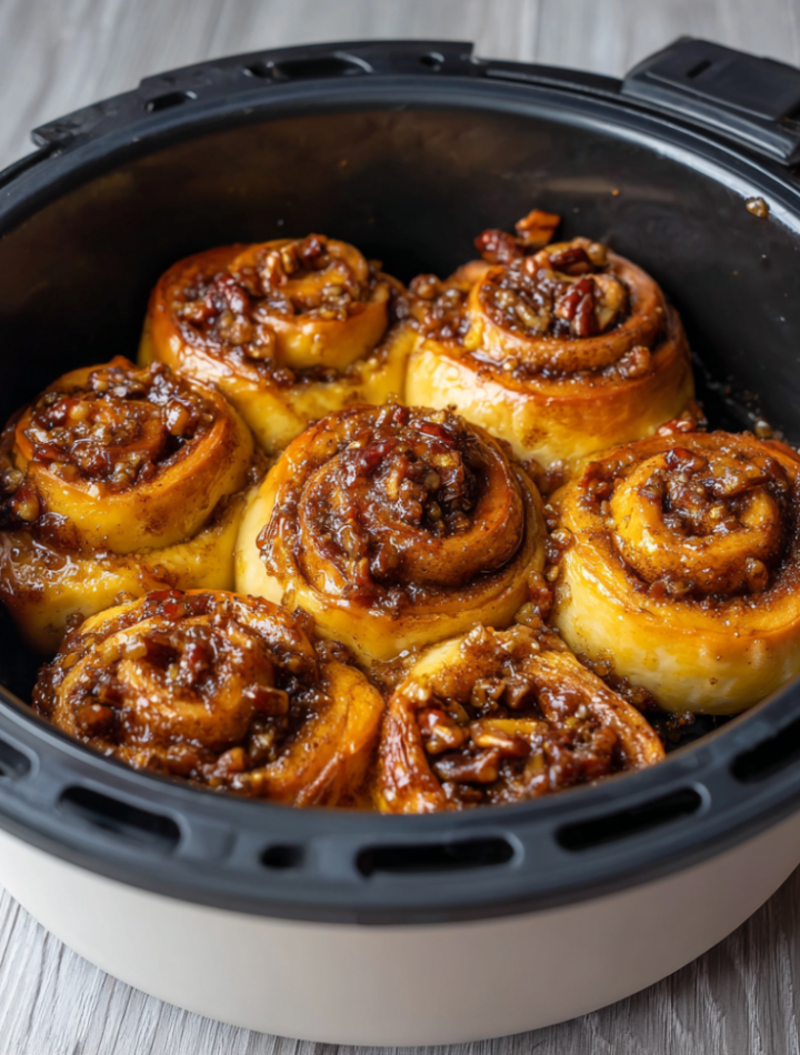 Air Fryer Sticky Buns