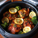 Air Fryer Sticky Lemon Chicken