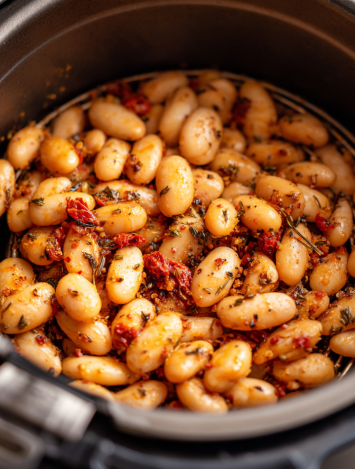 Air Fryer Tuscan White Beans